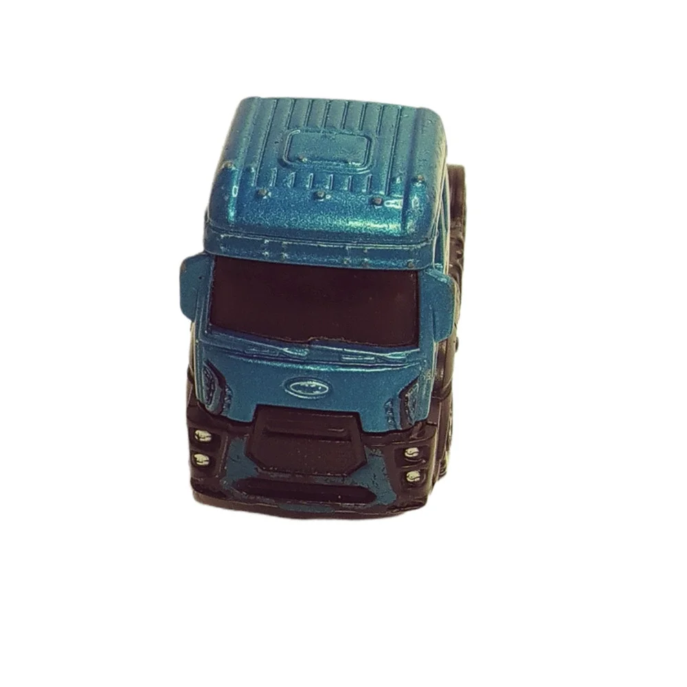 Matchbox 2013 Ford Cargo Truck Cab MBX Service Blue Black 1:64 Diecast Vehicle